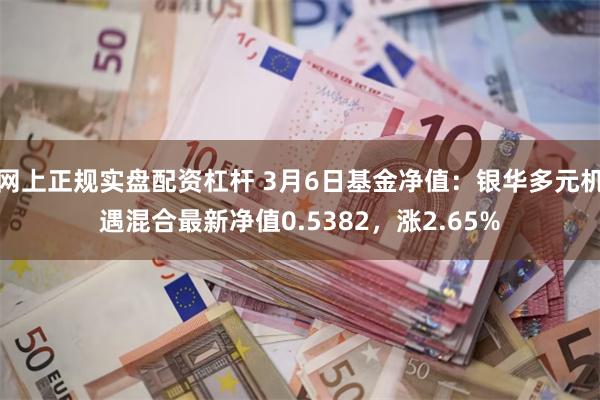 网上正规实盘配资杠杆 3月6日基金净值：银华多元机遇混合最新净值0.5382，涨2.65%