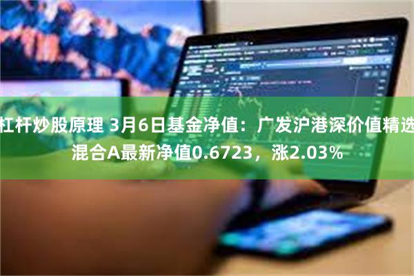 杠杆炒股原理 3月6日基金净值：广发沪港深价值精选混合A最新净值0.6723，涨2.03%