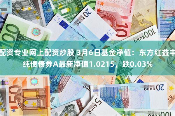 配资专业网上配资炒股 3月6日基金净值：东方红益丰纯债债券A最新净值1.0215，跌0.03%