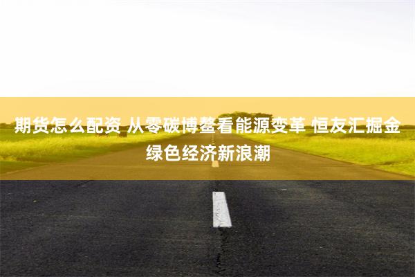 期货怎么配资 从零碳博鳌看能源变革 恒友汇掘金绿色经济新浪潮