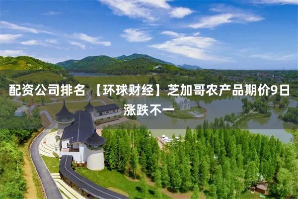 配资公司排名 【环球财经】芝加哥农产品期价9日涨跌不一