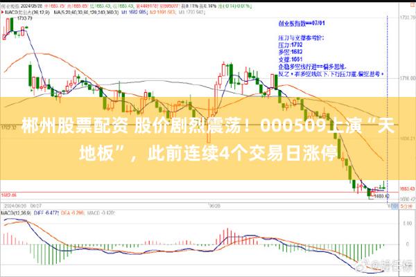 郴州股票配资 股价剧烈震荡！000509上演“天地板”，此前连续4个交易日涨停