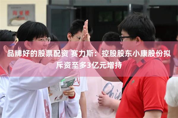 品牌好的股票配资 赛力斯:控股股东小康股份拟斥资至多3亿元增持