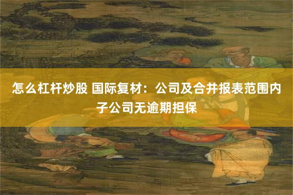 怎么杠杆炒股 国际复材：公司及合并报表范围内子公司无逾期担保