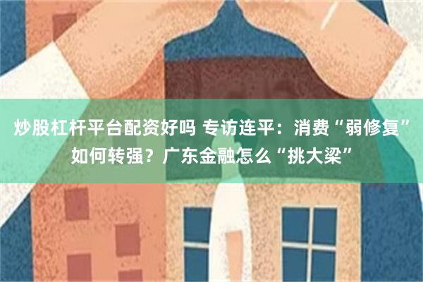 炒股杠杆平台配资好吗 专访连平：消费“弱修复”如何转强？广东金融怎么“挑大梁”